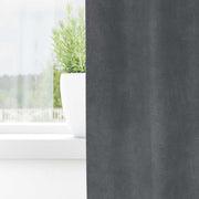 Vidaxl gordijnen 2 st lichtgrijs 140 x 225 cm fluweel - afbeelding 3