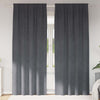 Vidaxl verduisterende gordijnen 2 pcs lichtgrijs 140 x 225 cm fluweel
