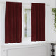 Vidaxl gordijnen 2 st wijnrood 140 x 175 cm fluweel