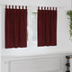 Vidaxl gordijnen 2 st wijnrood 140 x 140 cm fluweel