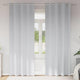 Vidaxl zwart-out gordijnen met ringen 2 st bleekgrijs 260 x 140 cm