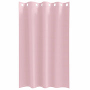Vidaxl zwart-out gordijnen met ringen 2 st babyroze 175 x 140 cm - afbeelding 3