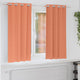 Vidaxl zwart-out gordijnen met ringen 2 st terracotta 175 x 140 cm