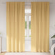 Vidaxl zwart-out gordijnen met ringen 2 st beige 260 x 140 cm