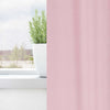 Vidaxl zwart-out gordijnen met ringen 2 pcs babyroze 260 x 140 cm