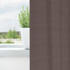 Vidaxl zwart-out gordijnen met ringen 2 pcs donkerbruin 140 x 140 cm