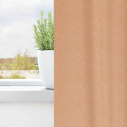 Vidaxl zwart-out gordijnen met ringen 2 st licht bruin 260 x 140 cm - afbeelding 3