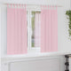 Vidaxl zwart-out gordijnen met ringen 2 st babyroze 175 x 140 cm
