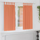 Vidaxl zwart-out gordijnen met ringen 2 st terracotta 175 x 140 cm
