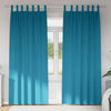 Vidaxl zwart-out gordijnen met ringen 2 pcs turquoise 225 x 140 cm