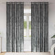 Vidaxl velvet gordijnen 2 st grijs 260 x 140 cm fluweel