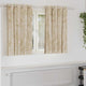 Vidaxl velvet gordijnen 2 st crème 140 x 140 cm fluweel
