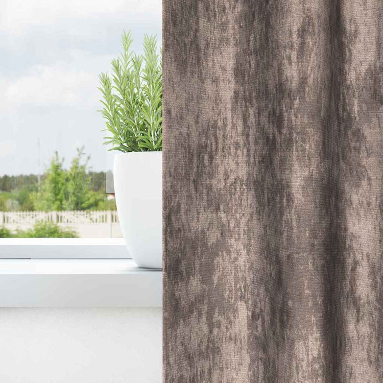 Vidaxl velvet gordijnen 2 st cappuccino 245 x 140 cm fluweel