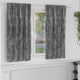 Vidaxl velvet gordijnen 2 st grijs 175 x 140 cm fluweel