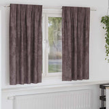 Vidaxl velvet gordijnen 2 st bruin 175 x 140 cm fluweel - afbeelding 1