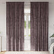 Vidaxl velvet gordijnen 2 st bruin 260 x 140 cm fluweel
