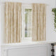 Vidaxl velvet gordijnen 2 st crème 175 x 140 cm fluweel