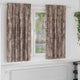 Vidaxl velvet gordijnen 2 st cappuccino 175 x 140 cm fluweel