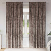 Vidaxl velvet gordijnen 2 pcs cappuccino 225 x 140 cm fluweel