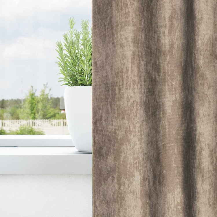 Vidaxl velvet gordijnen 2 st champagne 140 x 140 cm fluweel