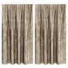 Vidaxl velvet gordijnen 2 pcs champagne 140 x 140 cm fluweel