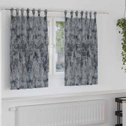 Vidaxl velvet gordijnen 2 st zilvergrijs 140 x 140 cm fluweel - afbeelding 1