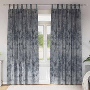 Vidaxl velvet gordijnen 2 st zilvergrijs 260 x 140 cm fluweel - afbeelding 1