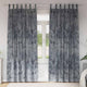 Vidaxl velvet gordijnen 2 st zilvergrijs 260 x 140 cm fluweel