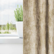 Vidaxl velvet gordijnen 2 st crème 140 x 140 cm fluweel - afbeelding 3