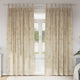 Vidaxl velvet gordijnen 2 st crème 225 x 140 cm fluweel
