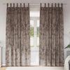 Vidaxl velvet gordijnen 2 pcs cappuccino 225 x 140 cm fluweel