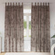 Vidaxl velvet gordijnen 2 st cappuccino 260 x 140 cm fluweel