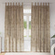 Vidaxl velvet gordijnen 2 st champagne 260 x 140 cm fluweel