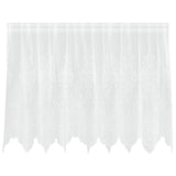 Vidaxl kantgordijn wit 80 x 200 cm polyester - afbeelding 2