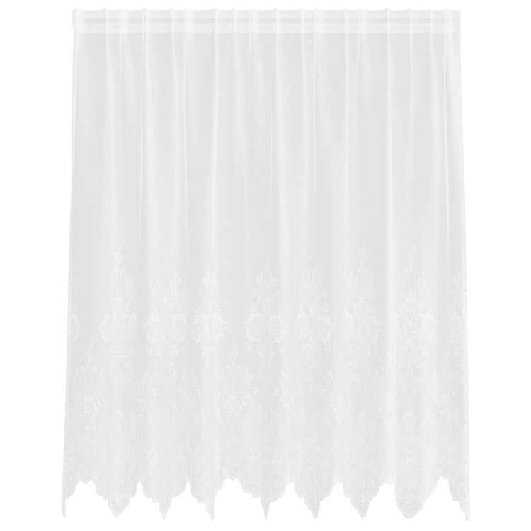 Vidaxl kantgordijn wit 140 x 200 cm polyester