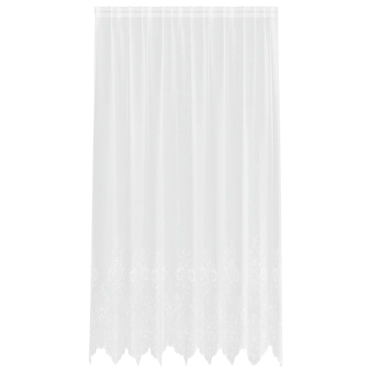 Vidaxl kantgordijn wit 245 x 200 cm polyester
