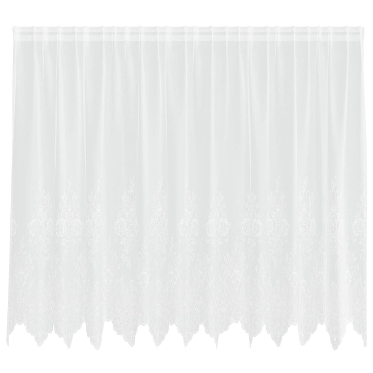 Vidaxl kantgordijn wit 160 x 300 cm polyester