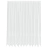 Vidaxl kantgordijn met gordijnen bloemen wit 245x300cm polyester