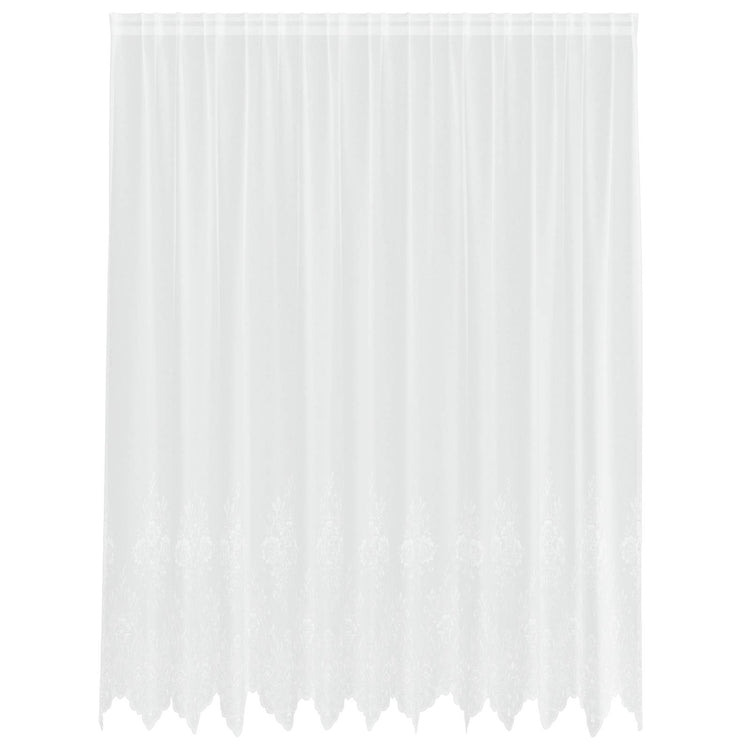 Vidaxl kantgordijn wit 245x300cm polyester