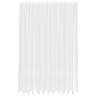 Vidaxl kantgordijn wit 280 x 300 cm polyester
