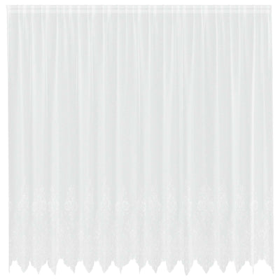 Vidaxl kantgordijn wit 240 x 400 cm polyester