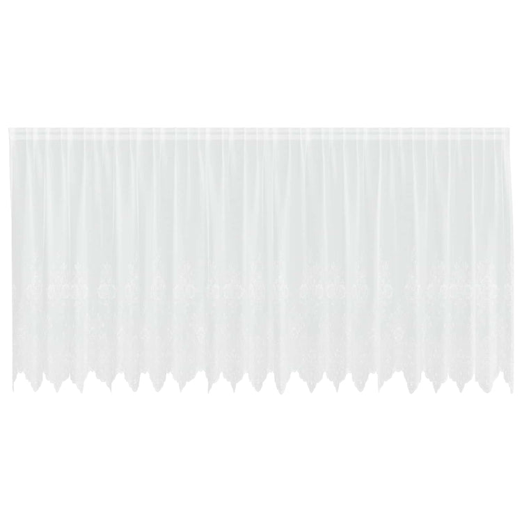Vidaxl kantgordijn wit 160 x 500 cm polyester