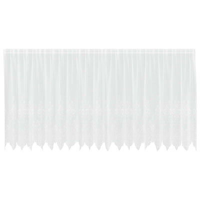 Vidaxl kantgordijn wit 180 x 500 cm polyester