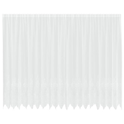 Vidaxl kantgordijn wit 240 x 500 cm polyester