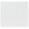 Vidaxl kantgordijn met gordijnen bloemen wit 300 x 500 cm polyester