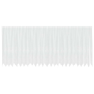 Vidaxl kantgordijn wit 180 x 600 cm polyester