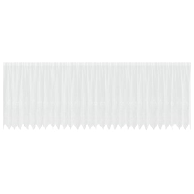 Vidaxl kantgordijn wit 180 x 750 cm polyester