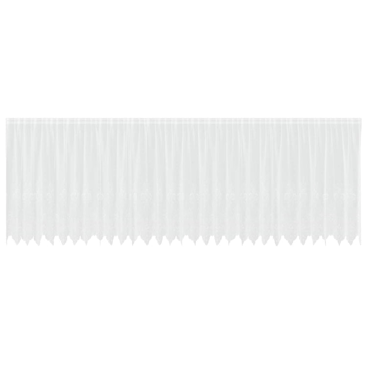 Vidaxl kantgordijn wit 180 x 750 cm polyester