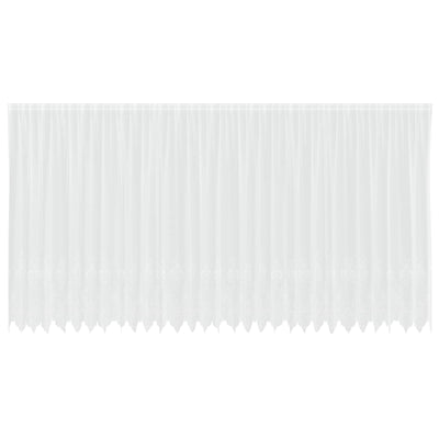 Vidaxl kantgordijn wit 245 x 750 cm polyester