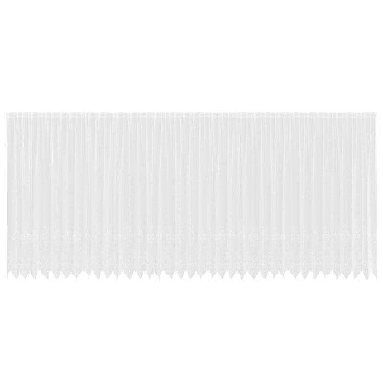 Vidaxl kantgordijn wit 900 x 240 cm polyester